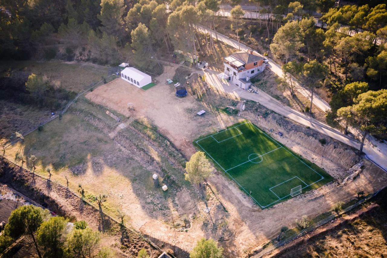 Villa Chetrus Casa En Plena Naturaleza Rubí Kültér fotó